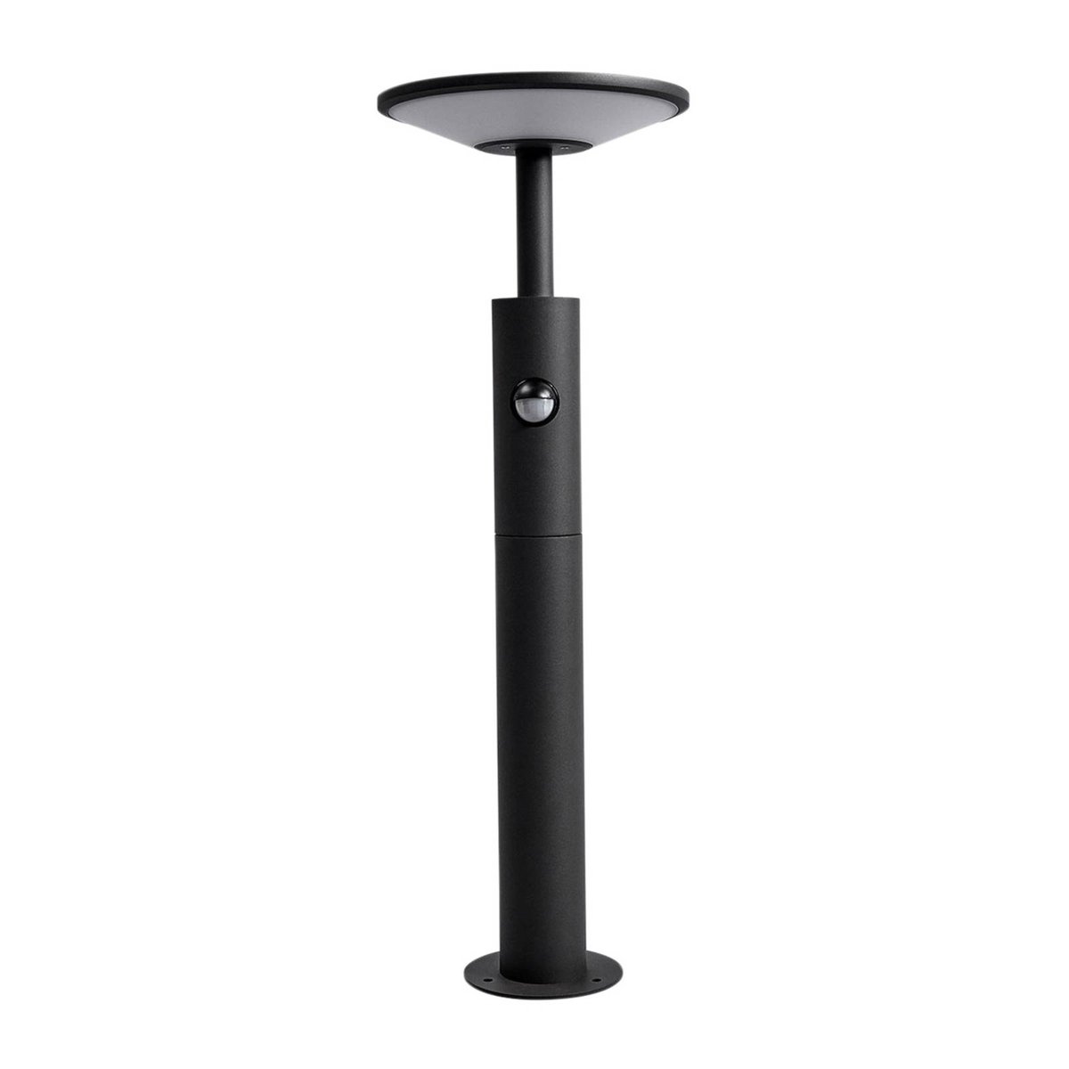 Luminaire extérieur en aluminium moderneLED anthracite, opale, LUCANDE
