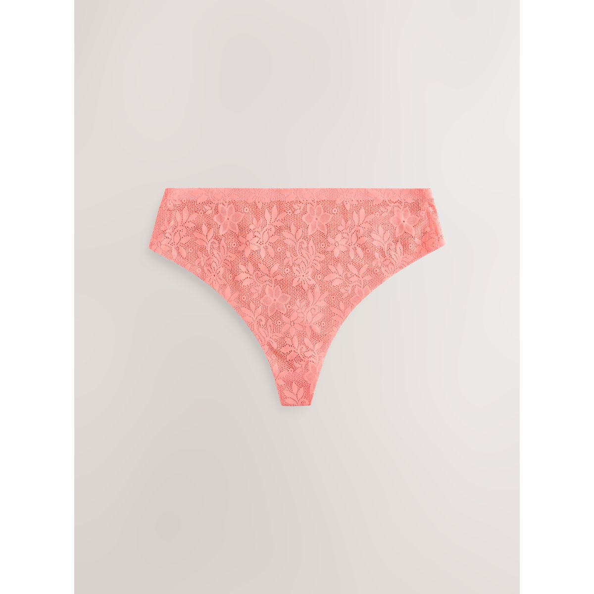 Culotte invisible stoma en dentelle, lot de 3 noir/crème/rose corail, NEXT