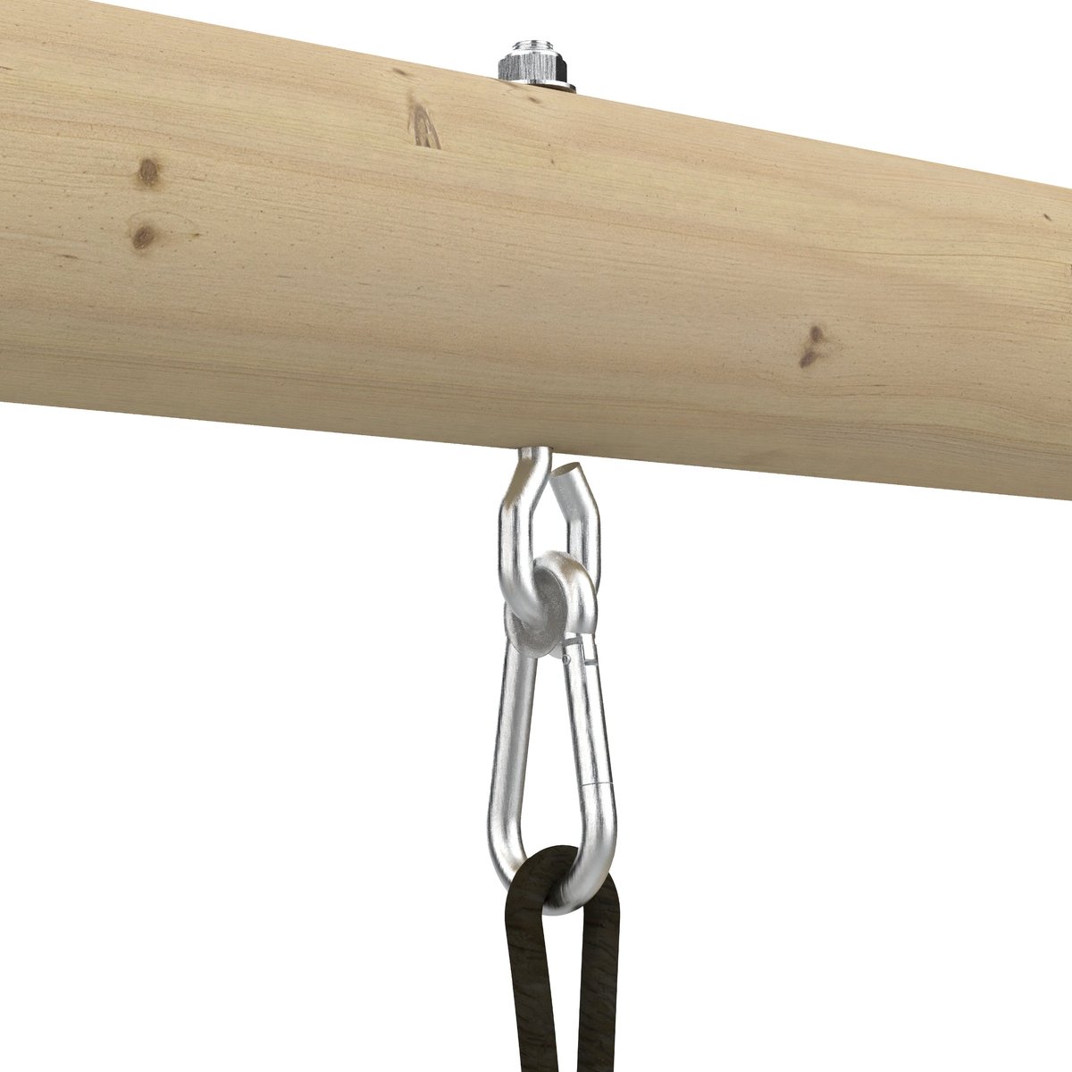 Station 2 balançoires et vis-à-vis BARBOUZET marron - gris anthracite - vert kaki - moutarde, TP TOYS