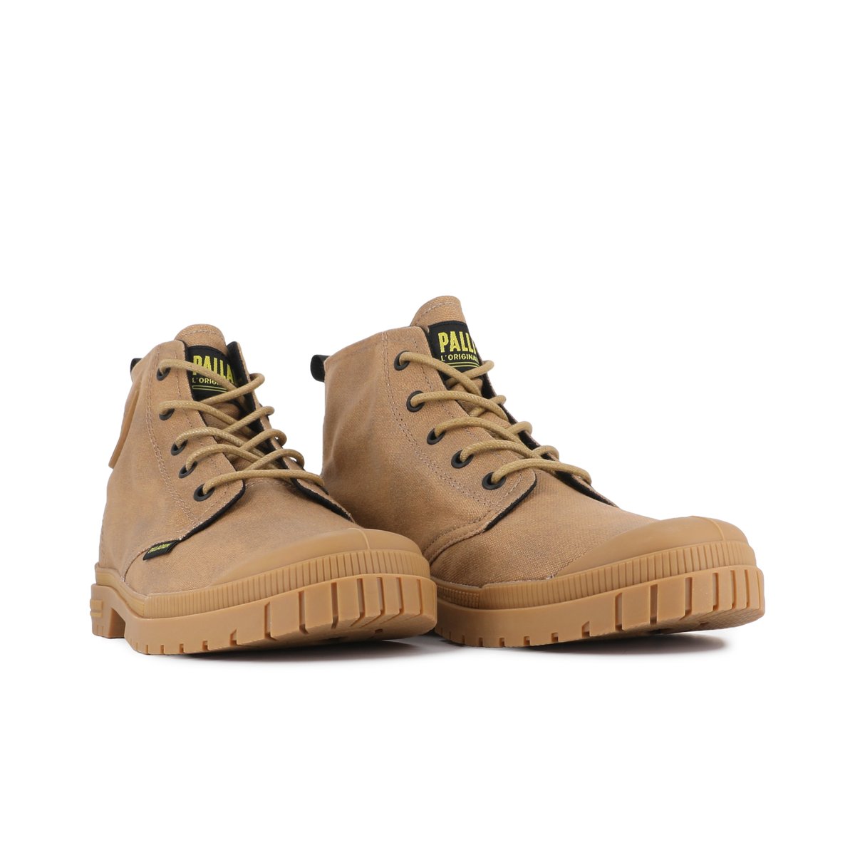Boots en toile PAMPA SP20 HI WAX woodlin, PALLADIUM