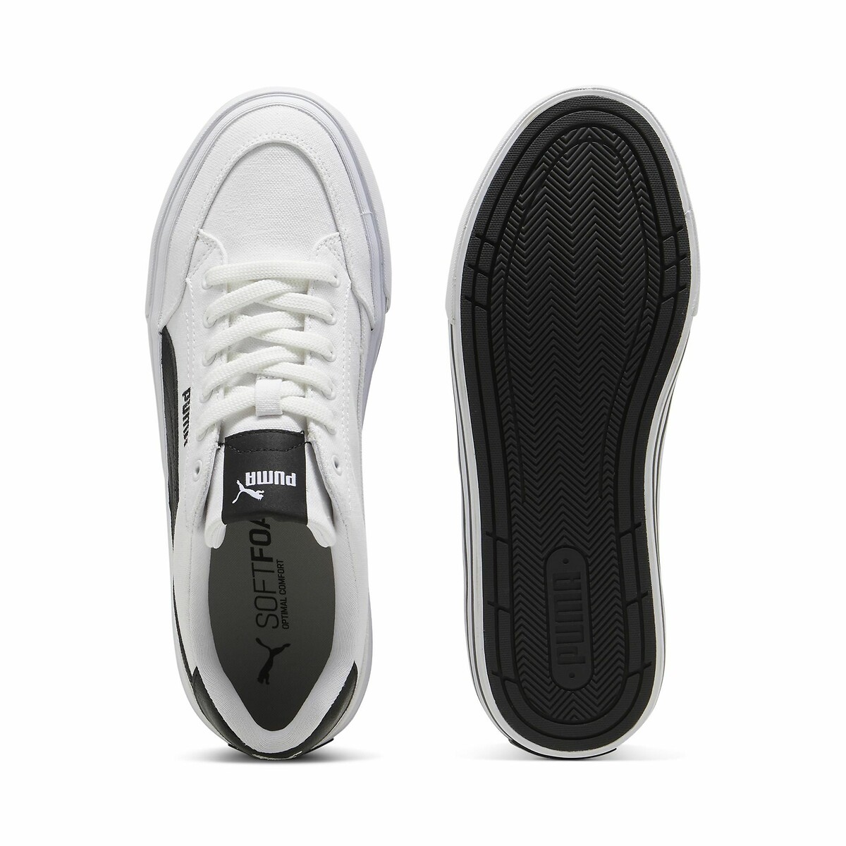 Court Classic Vulc Trainers white/black, PUMA