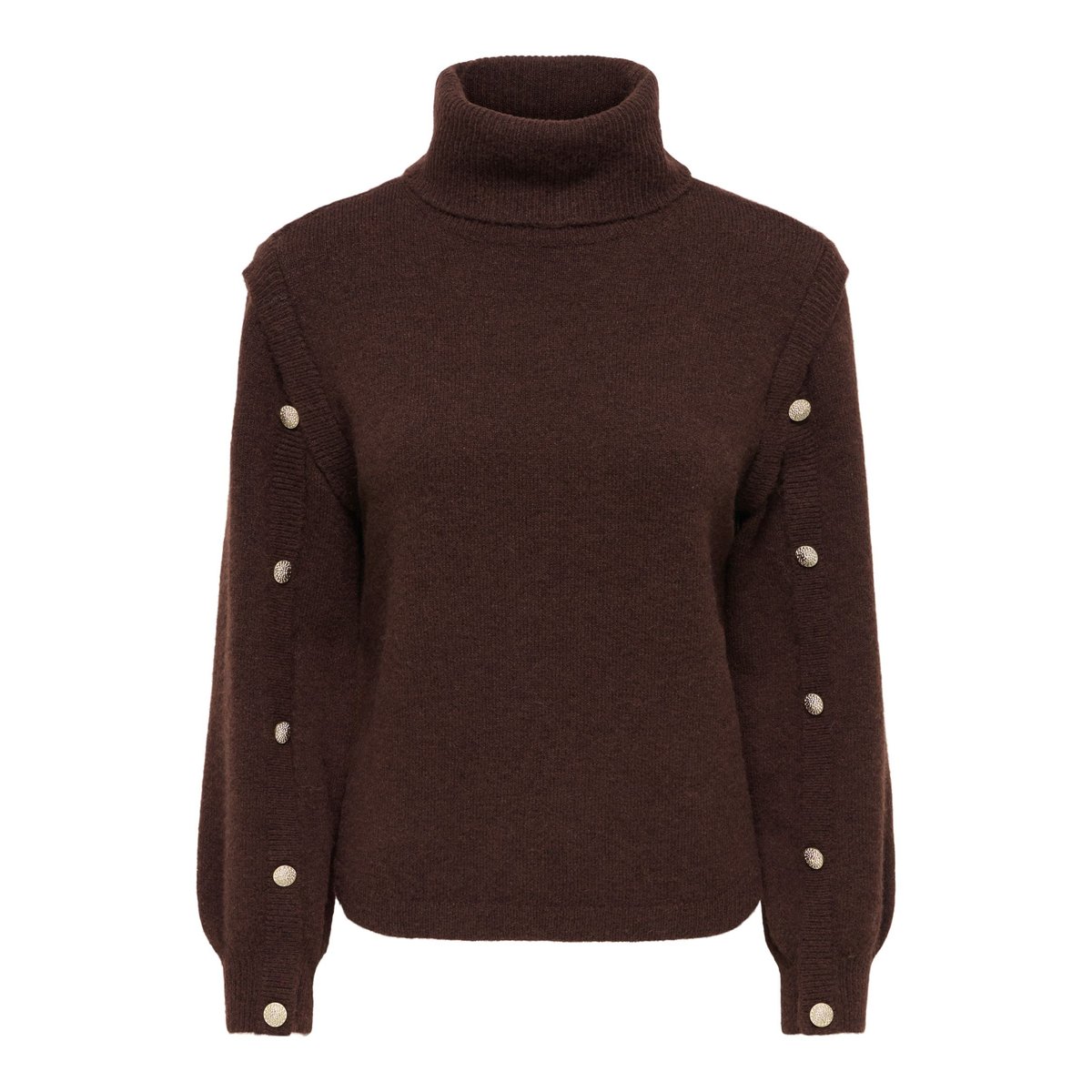 Pull En Maille marron - deep mahogany 1, ONLY