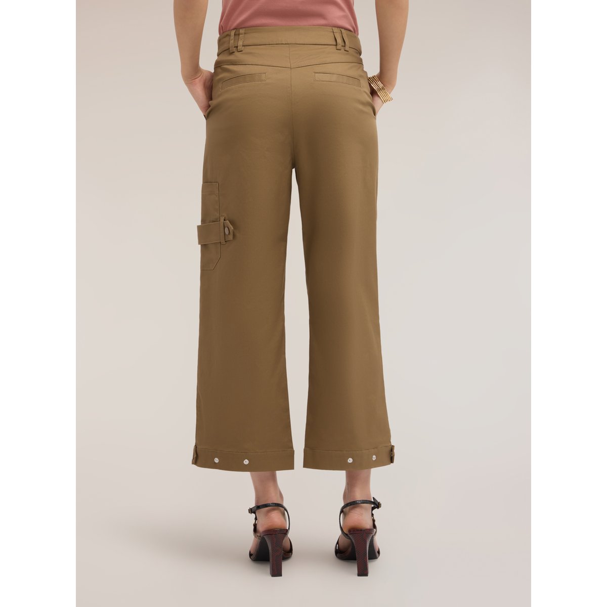 Pantalon cargo marron, MOTIVI