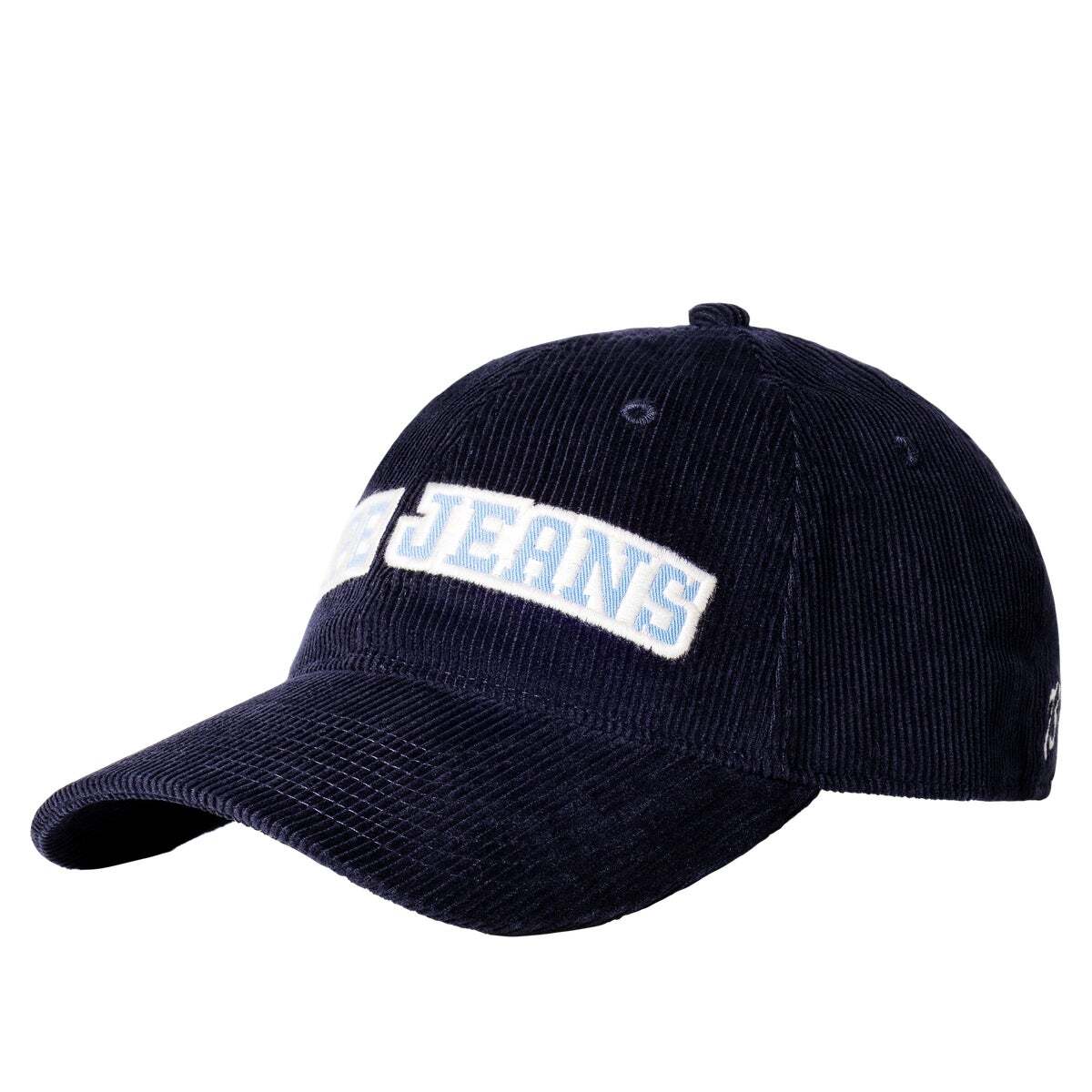 Casquette En Velours Côtelé Avec Logo Brodé bleu dulwich, PEPE JEANS
