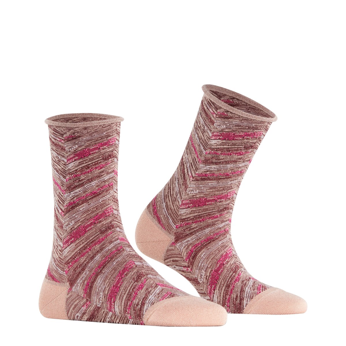 Chaussettes Shiny Special Edition rose, FALKE