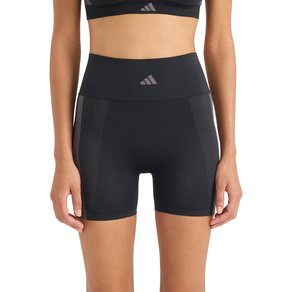 Shorty ACTIVE MICRO STRETCH SEAMLESS noir, adidas Performance