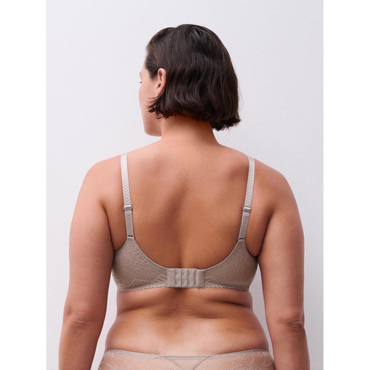 Soutien-gorge coques emboîtant ORIGINS gris minéral, CHANTELLE