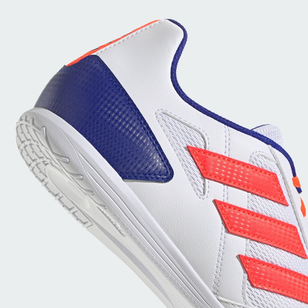 Chaussure de football Super Sala II Indoor cloud white / solar red / lucid blue, adidas Performance