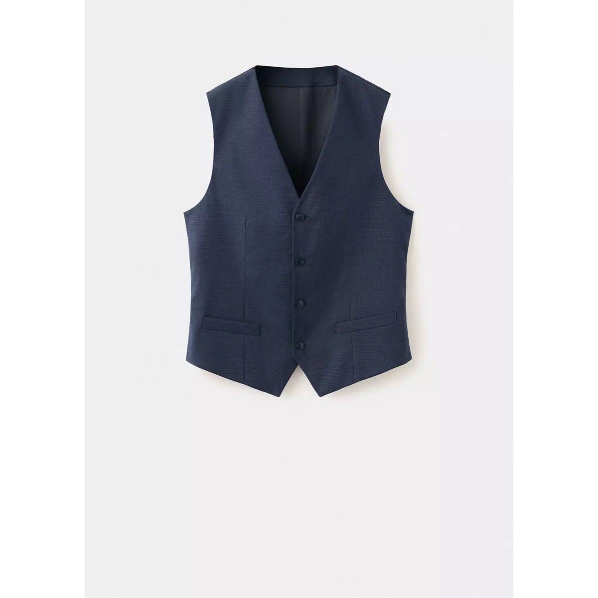 Gilet de costume Paris slim fit bleu encre, MANGO MAN