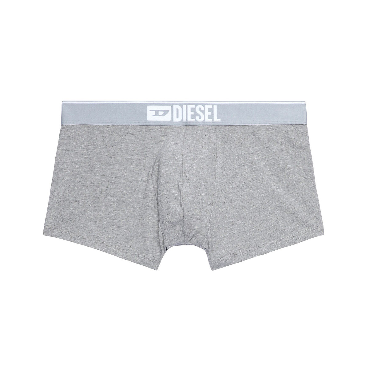 Lot de 3 boxers unis noir + gris + blanc, DIESEL