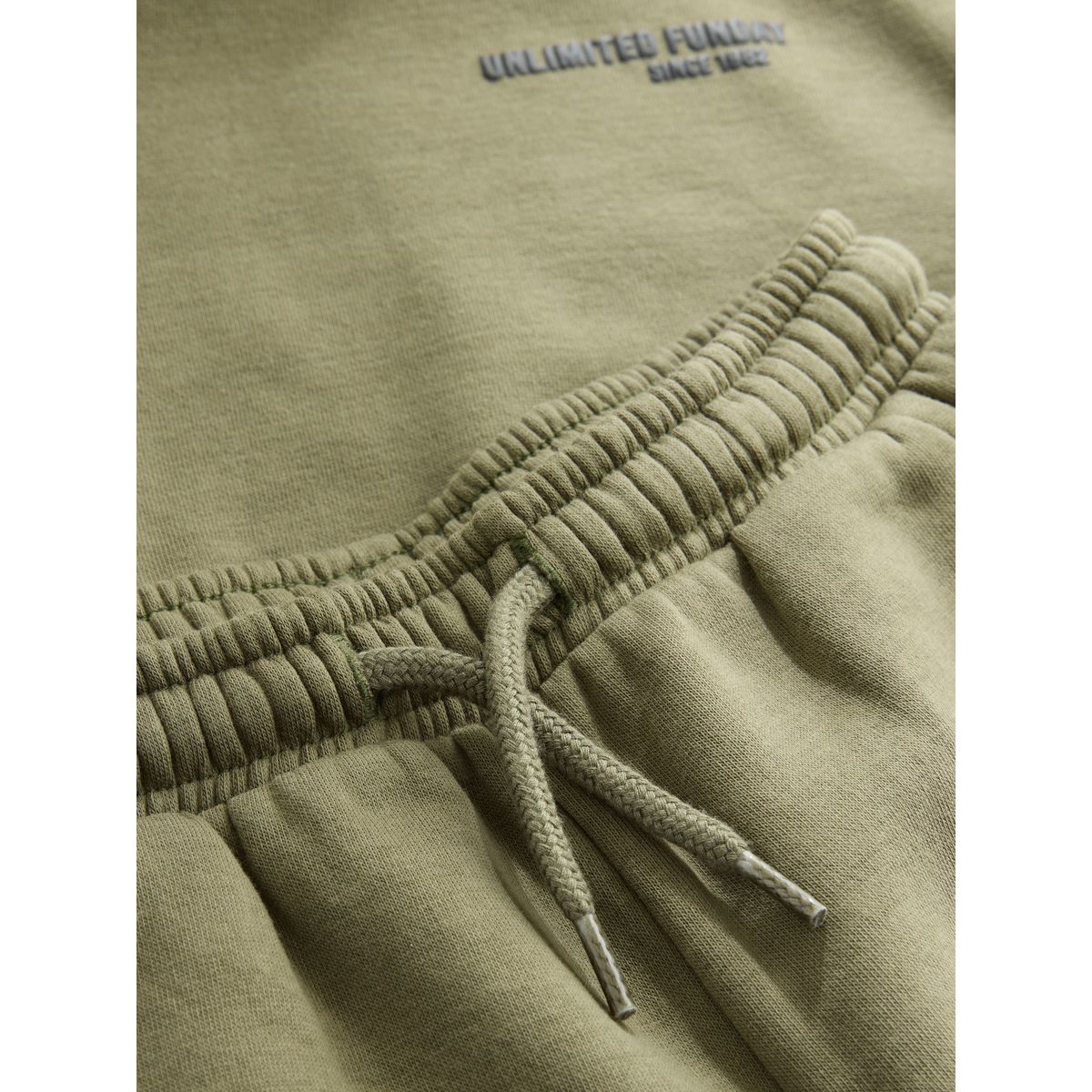 Sweat à capuche et pantalon avec inscription vert kaki, NEXT