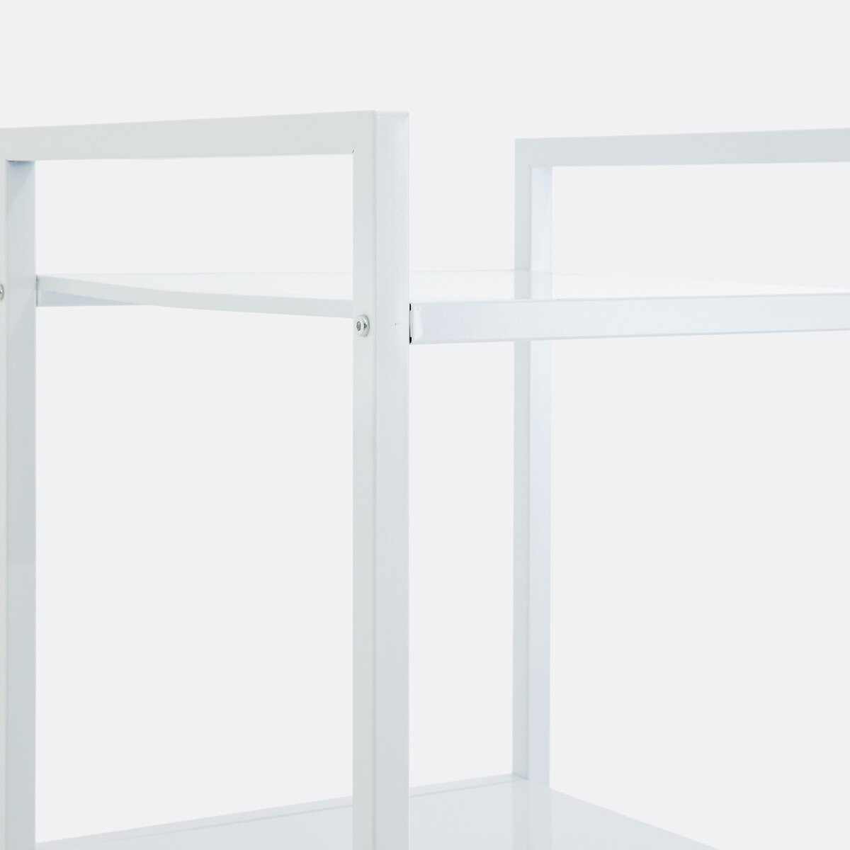 Module de dressing bas en métal acier, 5 étagères, ENIDE blanc, LA REDOUTE INTERIEURS