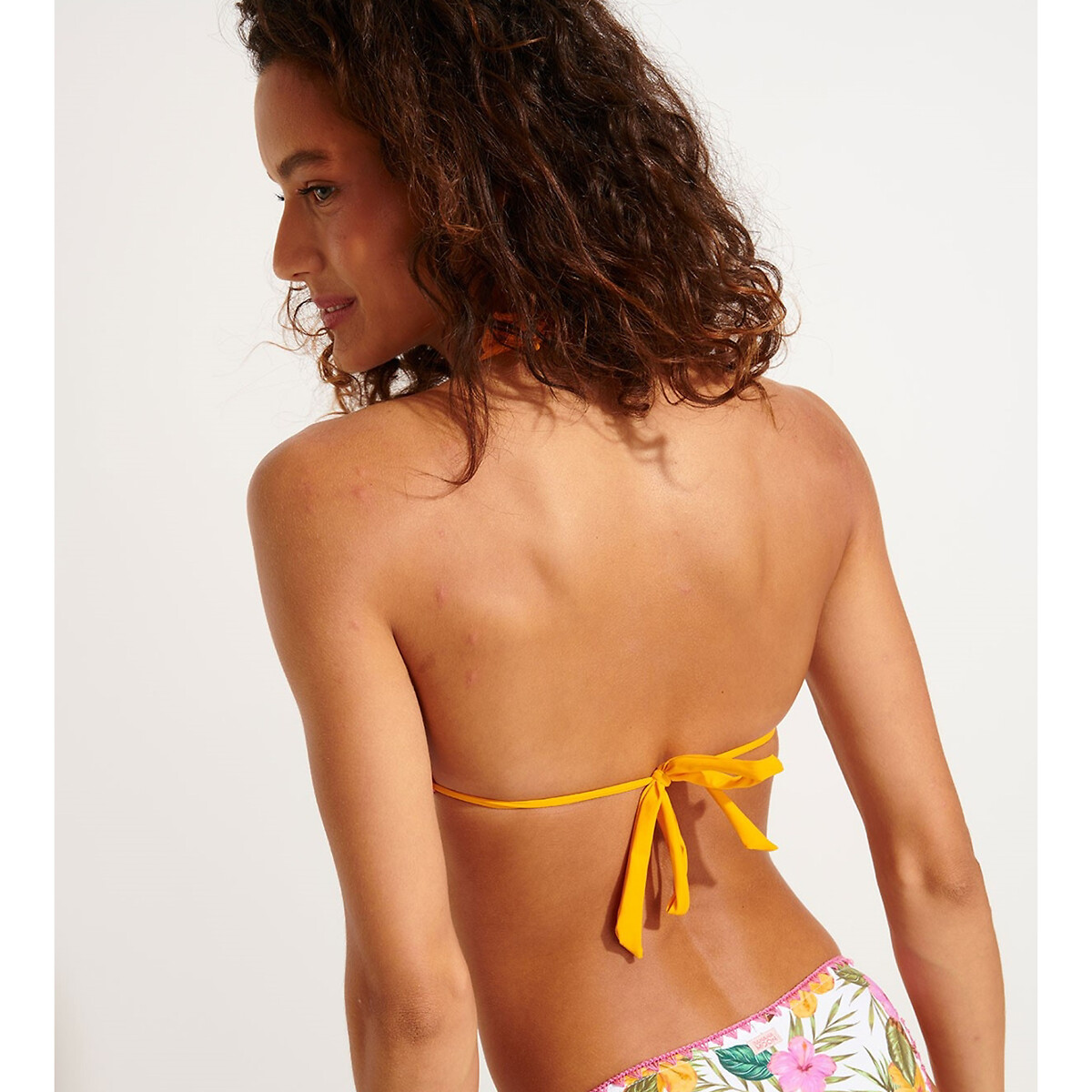 Nuco Tortuga Triangle Bikini Top white, BANANA MOON