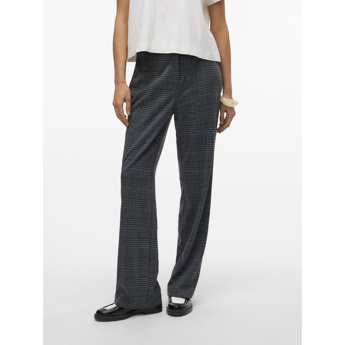 Pantalon De Tailleur dark grey melange, VERO MODA