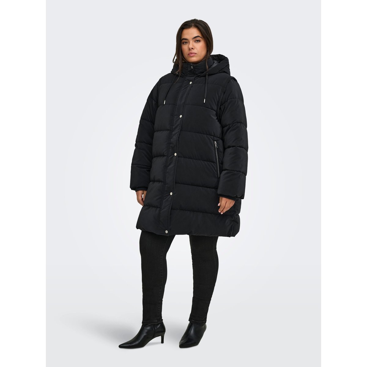 Doudoune black 1, ONLY CARMAKOMA