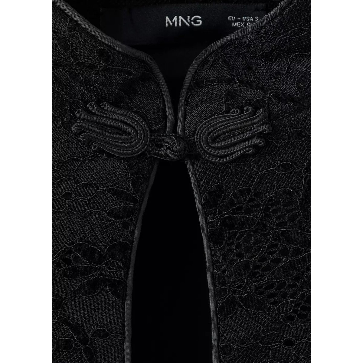 DRESS XOSAKA noir, MANGO