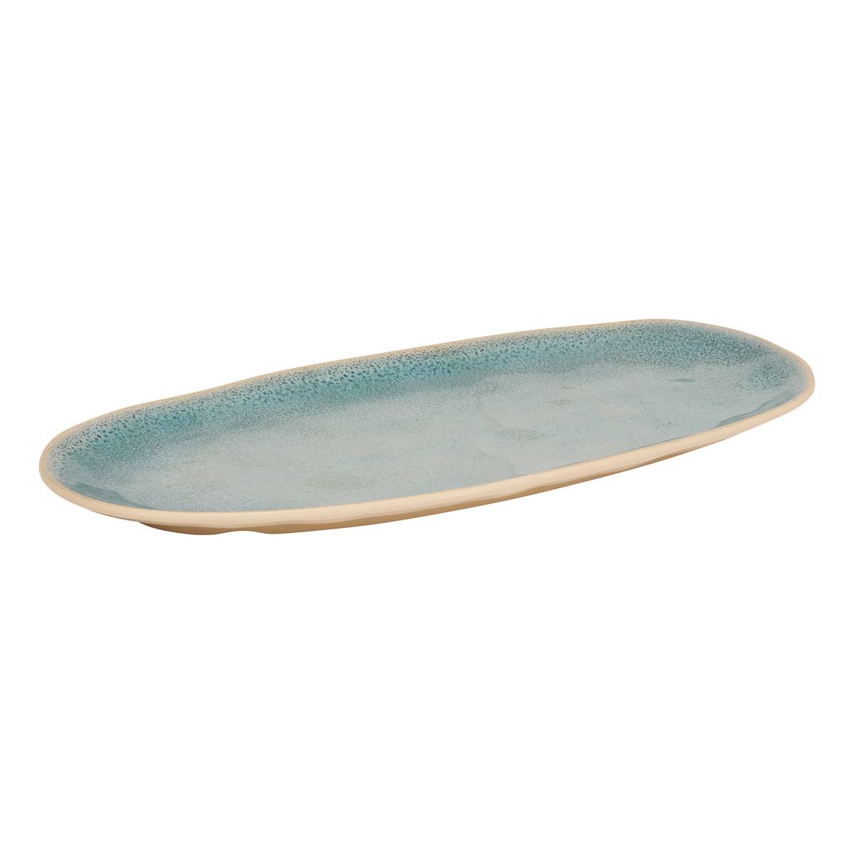 Plat ovale PIA bleu, ATMOSPHERA