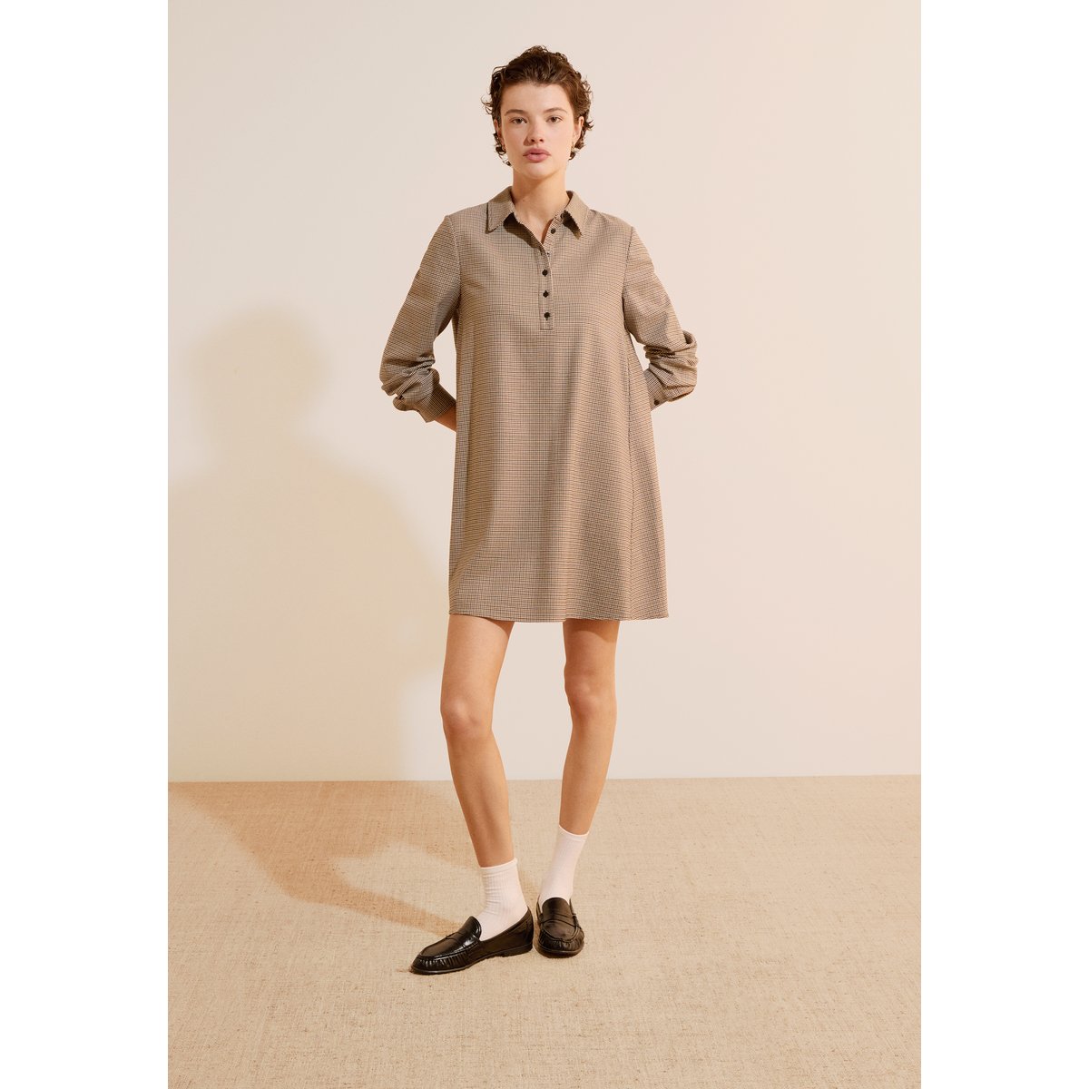 ETAM ROBE JULIA PDP - ROBE beige, ETAM