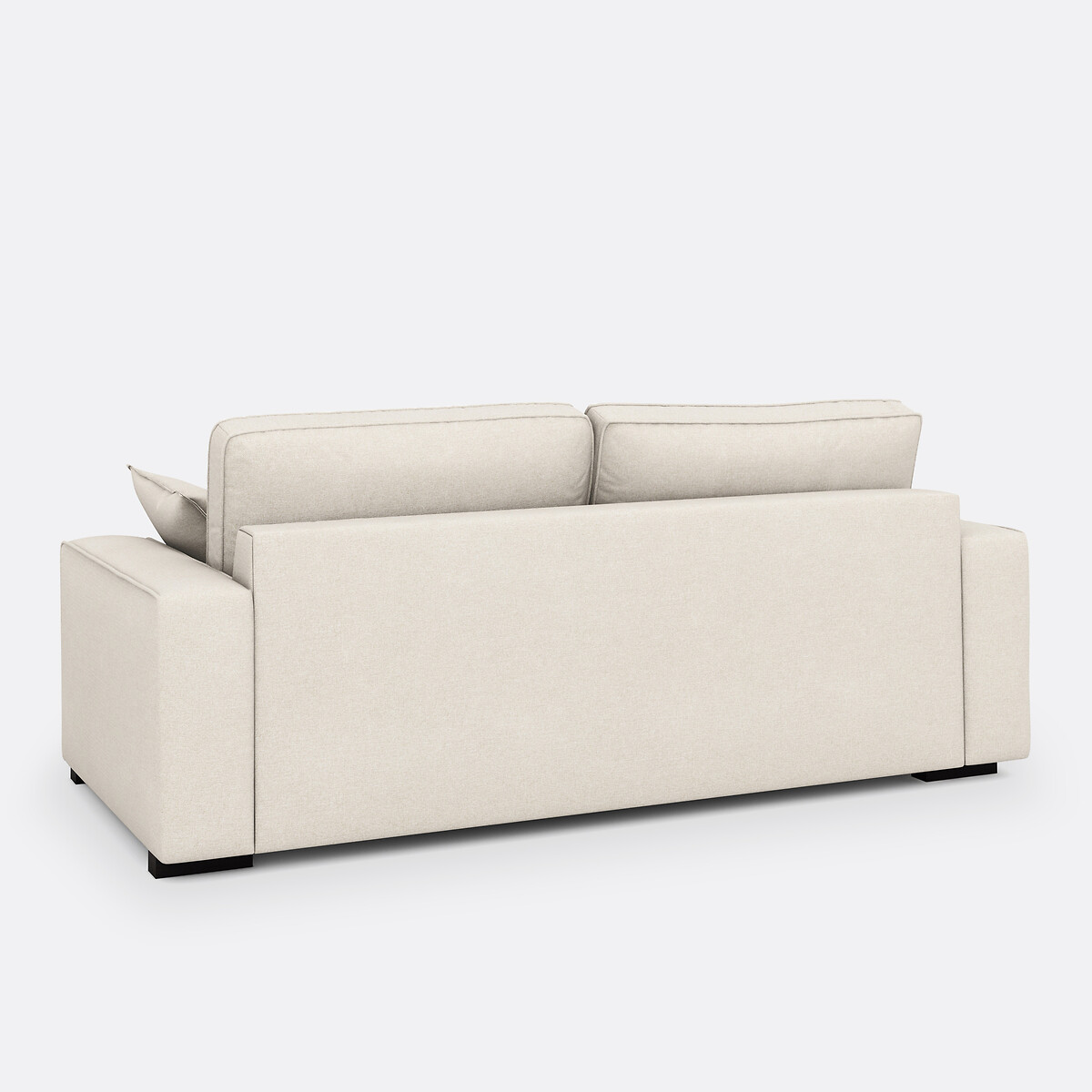 Canapé-lit polyester, mousse premium HR, Cecilia ecru, LA REDOUTE INTERIEURS