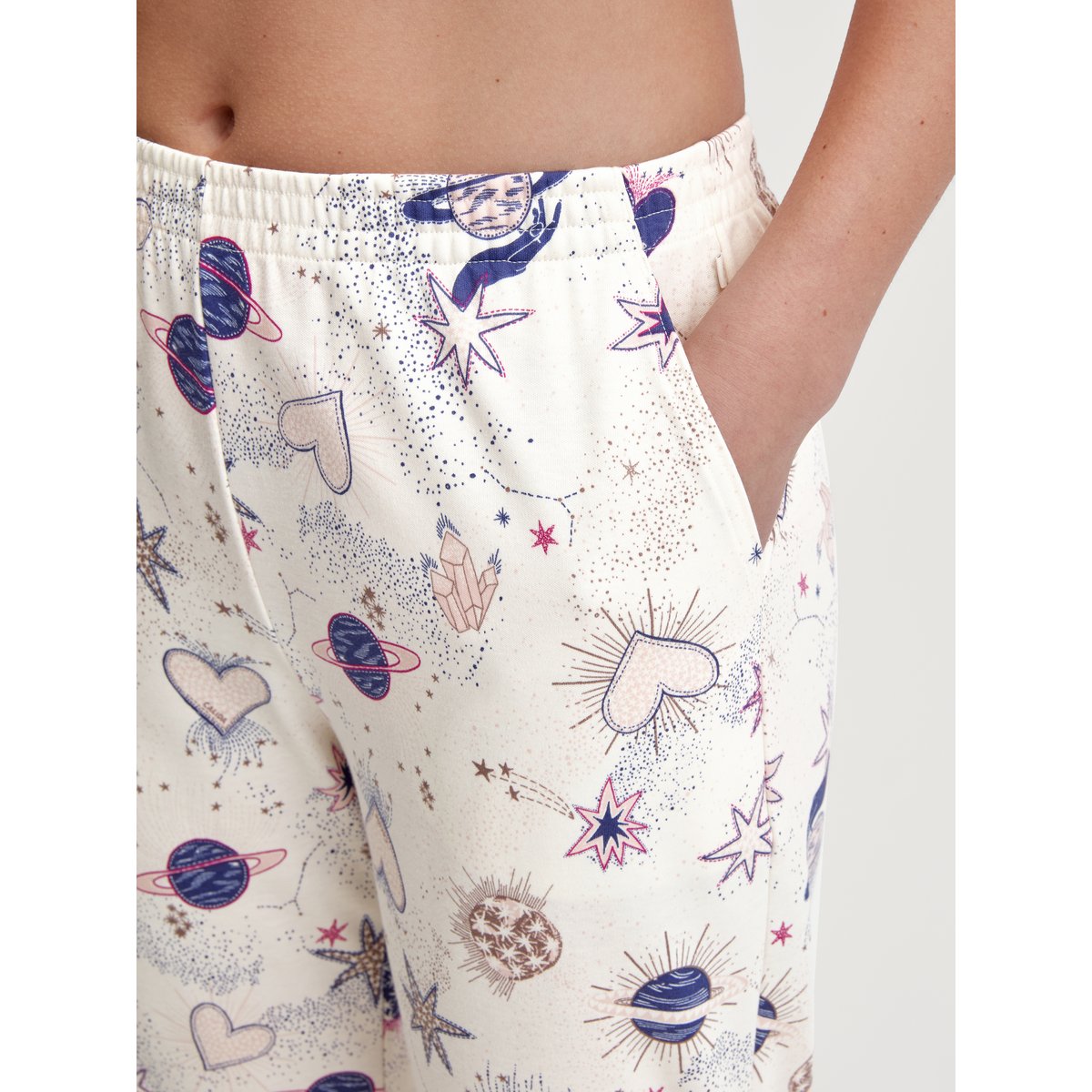 Bas de pyjama Coton FAVOURITES crème de charme, CALIDA