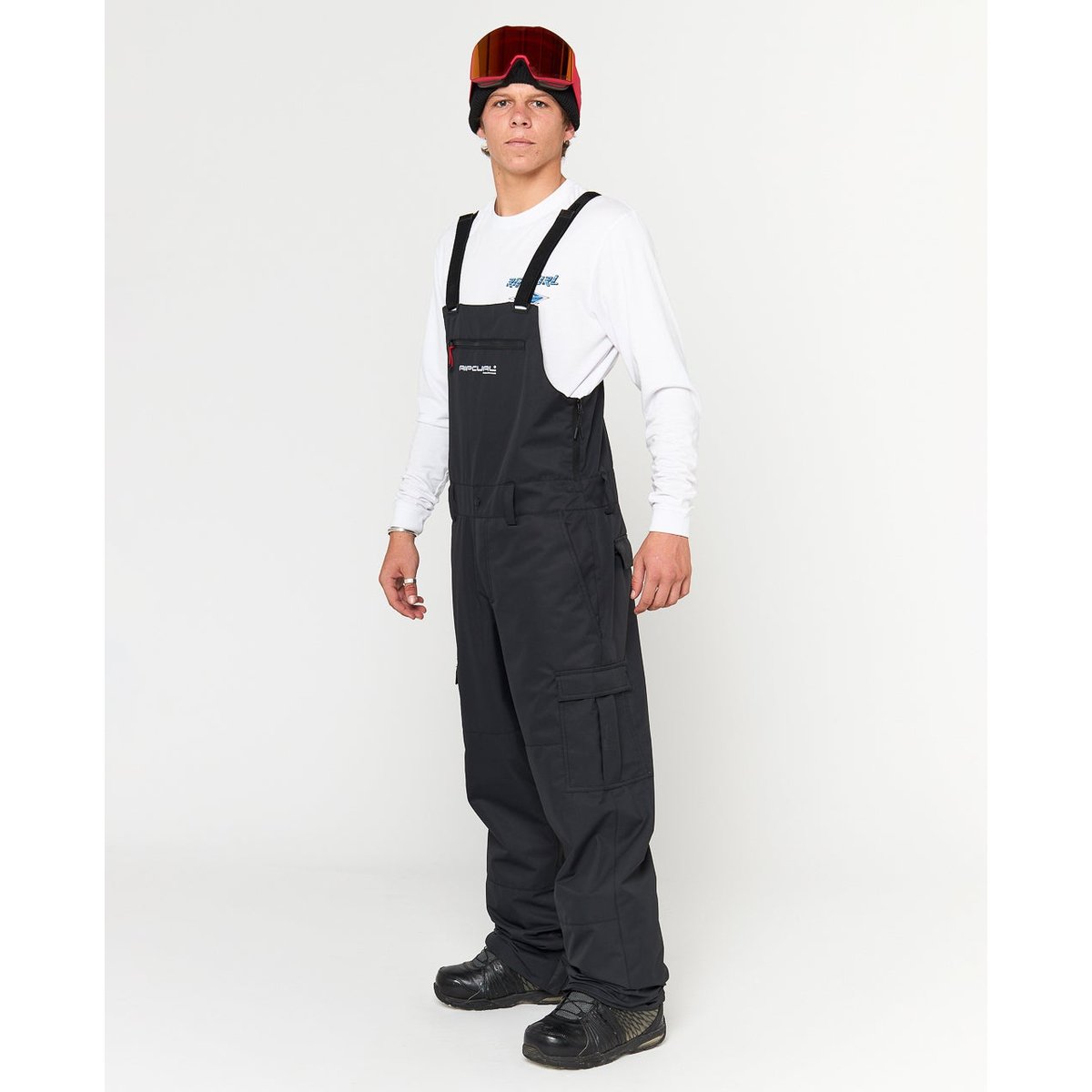 Bib de ski ANTI-SERIES black, RIP CURL