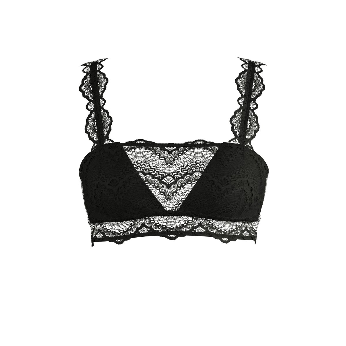 Bustier en dentelle Polyamide LOVE LACE noir, CALIDA