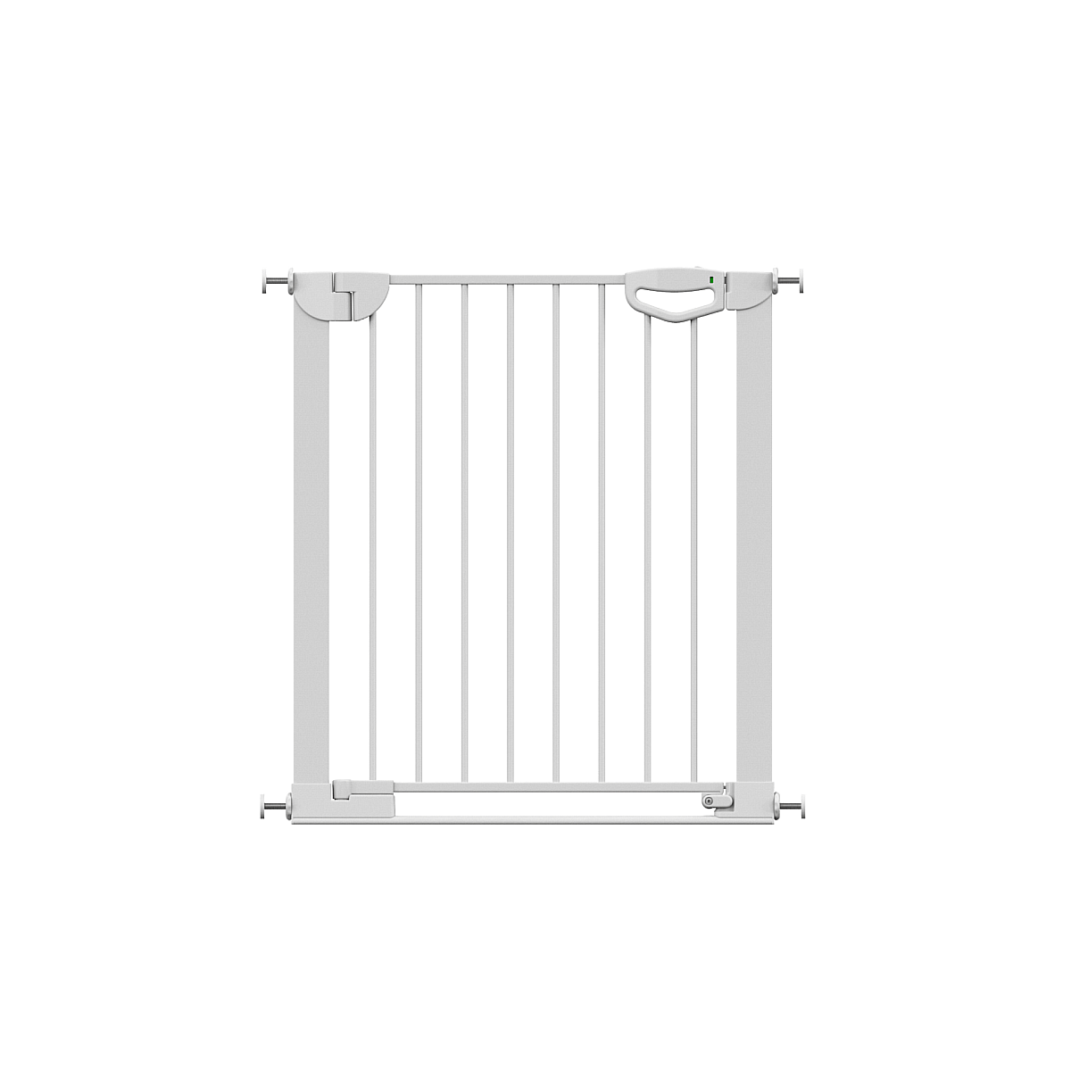 Barrière sécurité Easylock Flatstep 76 cm - 83 cm - Blanc couleur unique, GEUTHER