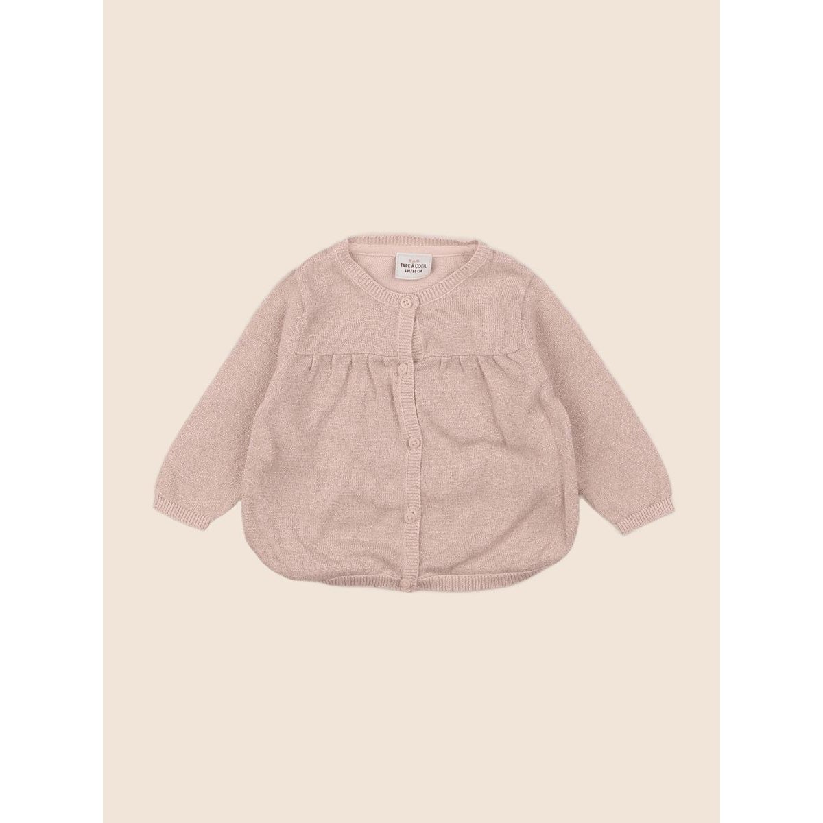 Gilet - Très bon état rose, TAPE A L'OEIL