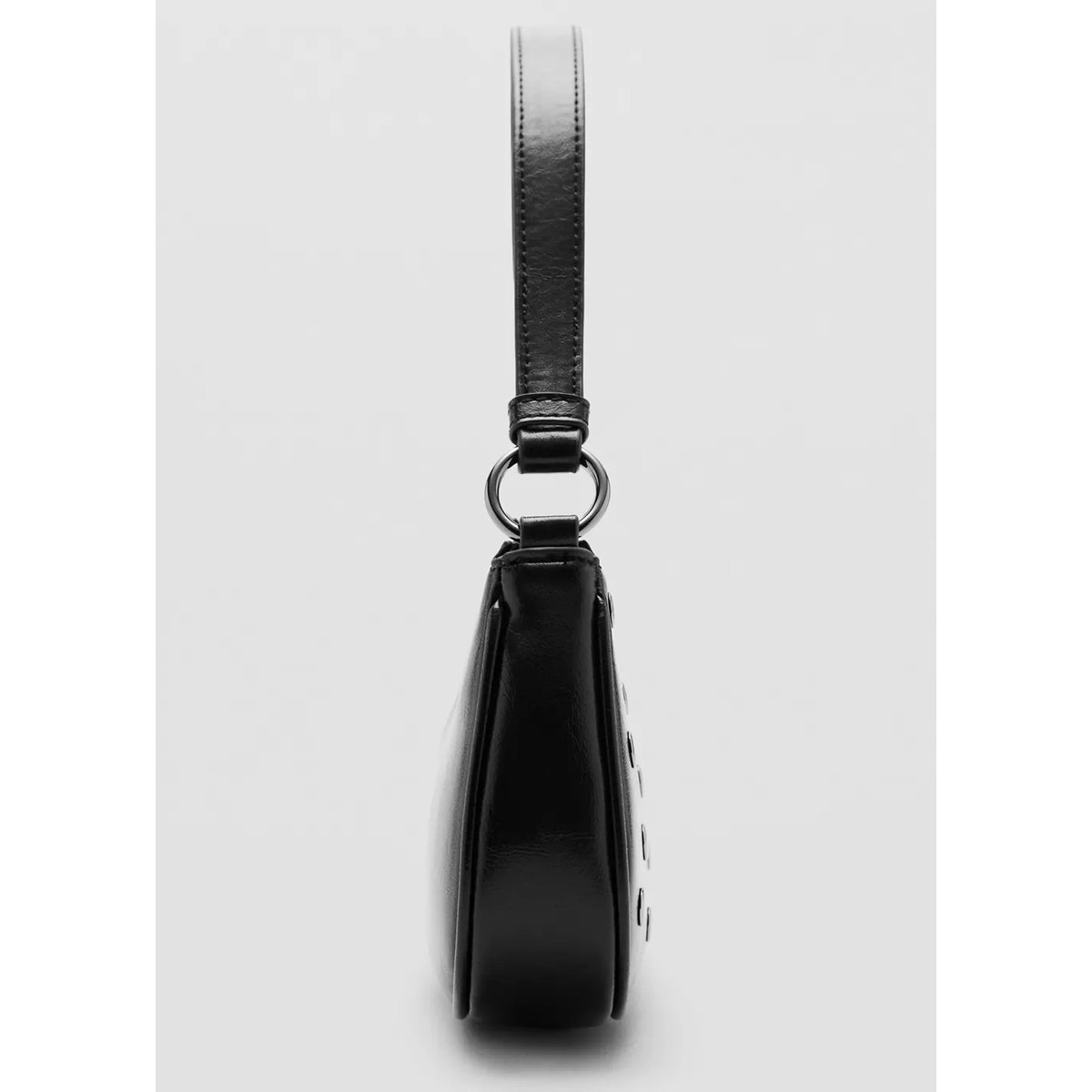 Sac porté épaule clouté noir, MANGO TEEN