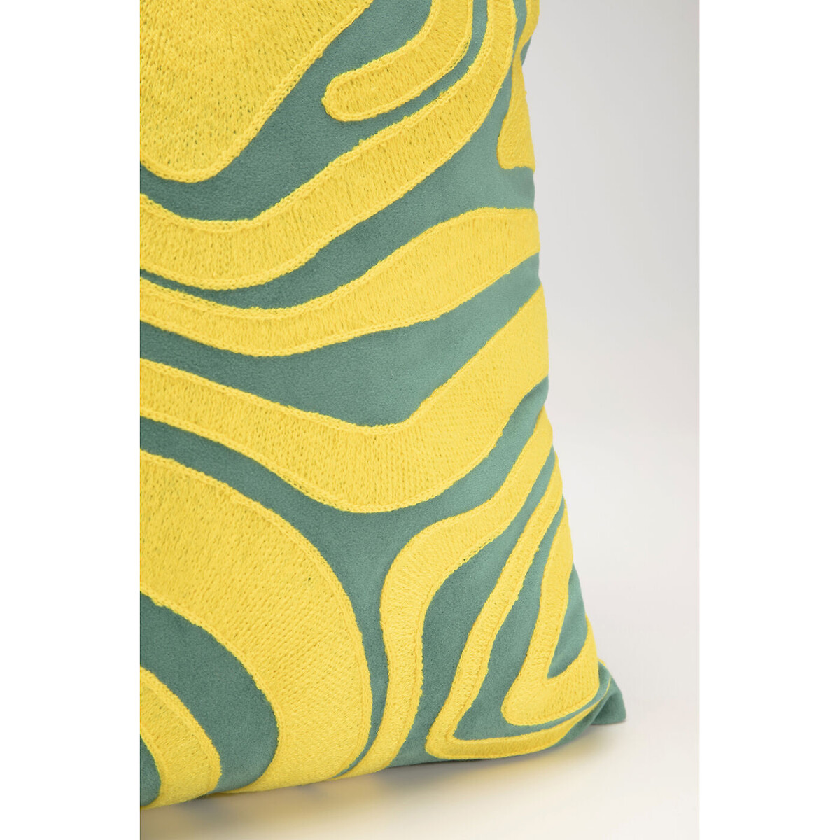 Coussin Electric Feeling rouge 45x45cm jaune, KARE DESIGN