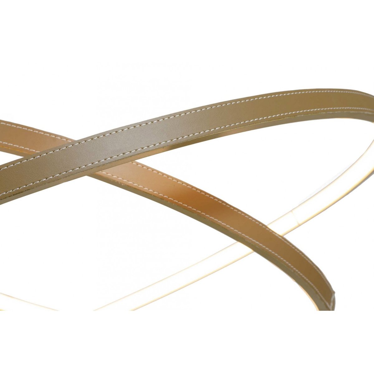 Suspension aspect cuir, APOLLON marron, C-CREATION