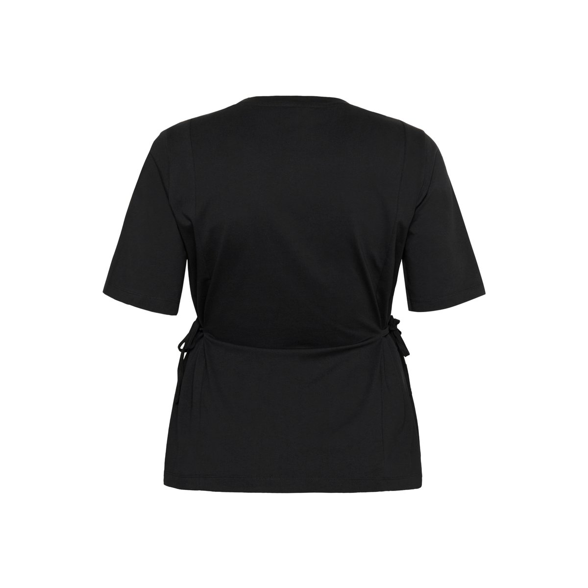 T-shirt noir black deep, KAFFE CURVE