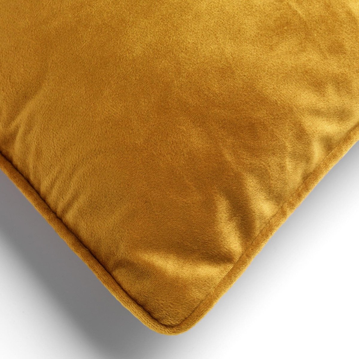 Housse de coussin Finn moutarde, DUTCH DECOR
