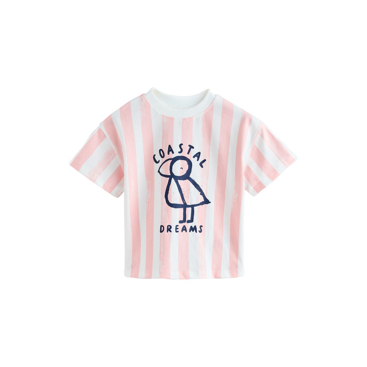 T-shirt, lot de 4 bleu/rose, NEXT