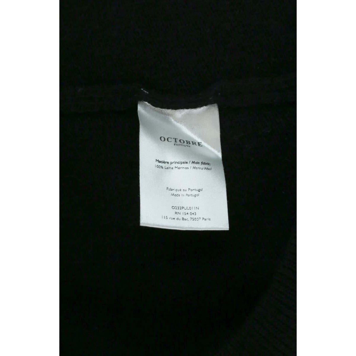Pull - Très Bon État noir, OCTOBRE