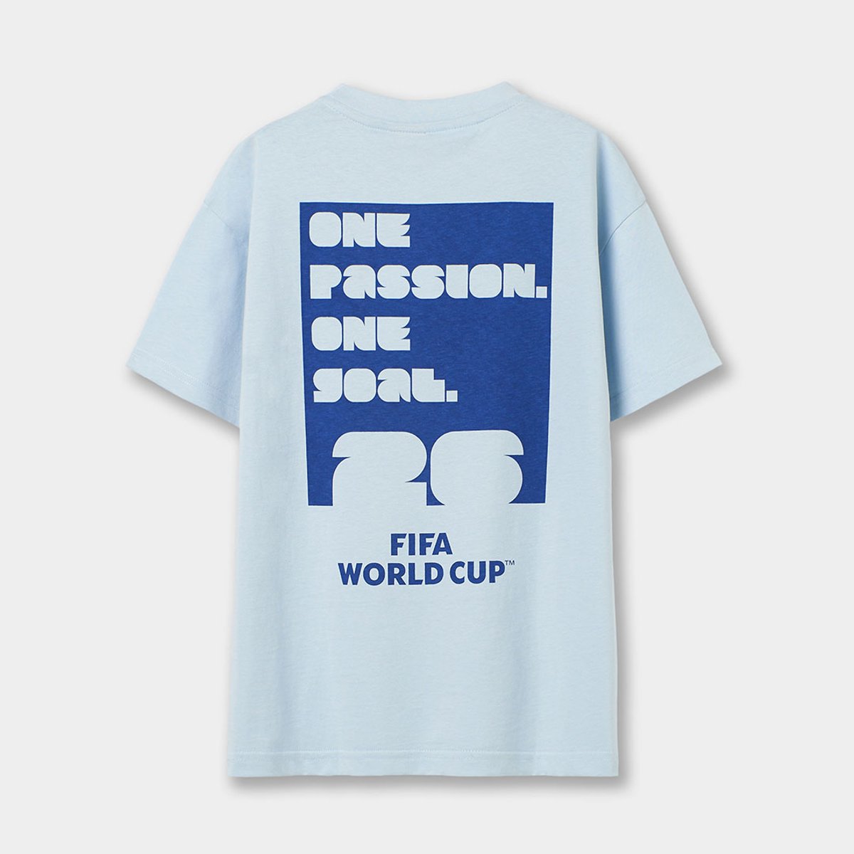 T-shirt couleur FIFA WORLD CUP 2026 bleu, BOBOLI