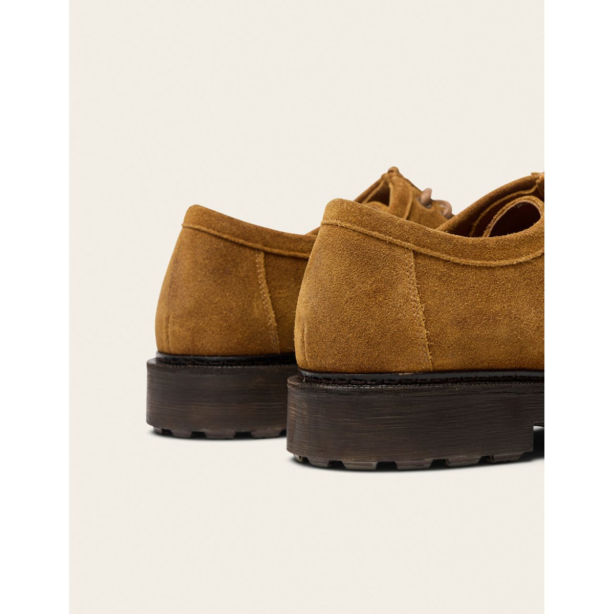 Derbies LUNO suède huilé cognac, ODAJE