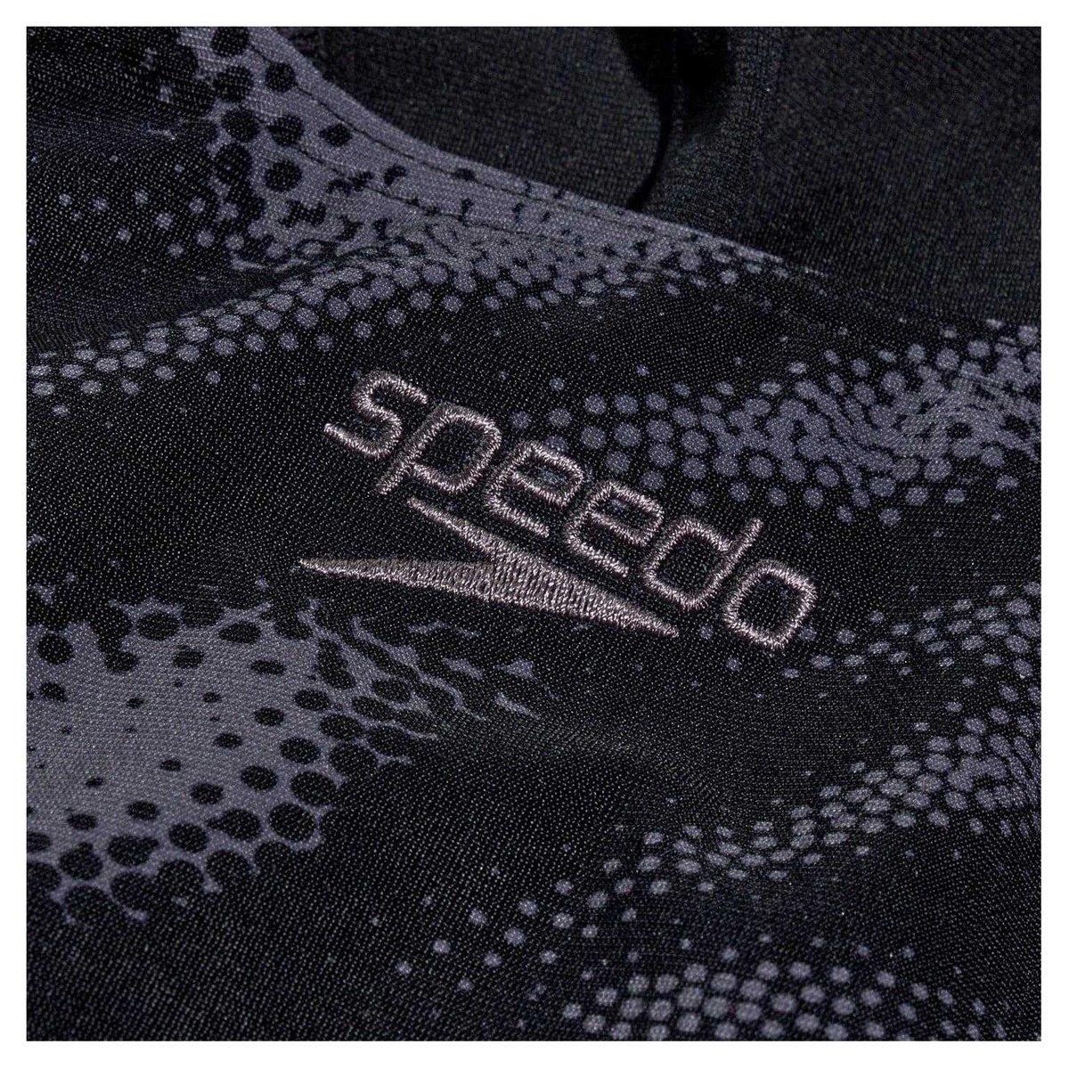Maillot de bain 1 pièce motif/style abstrait HYPER BOOM noir, SPEEDO