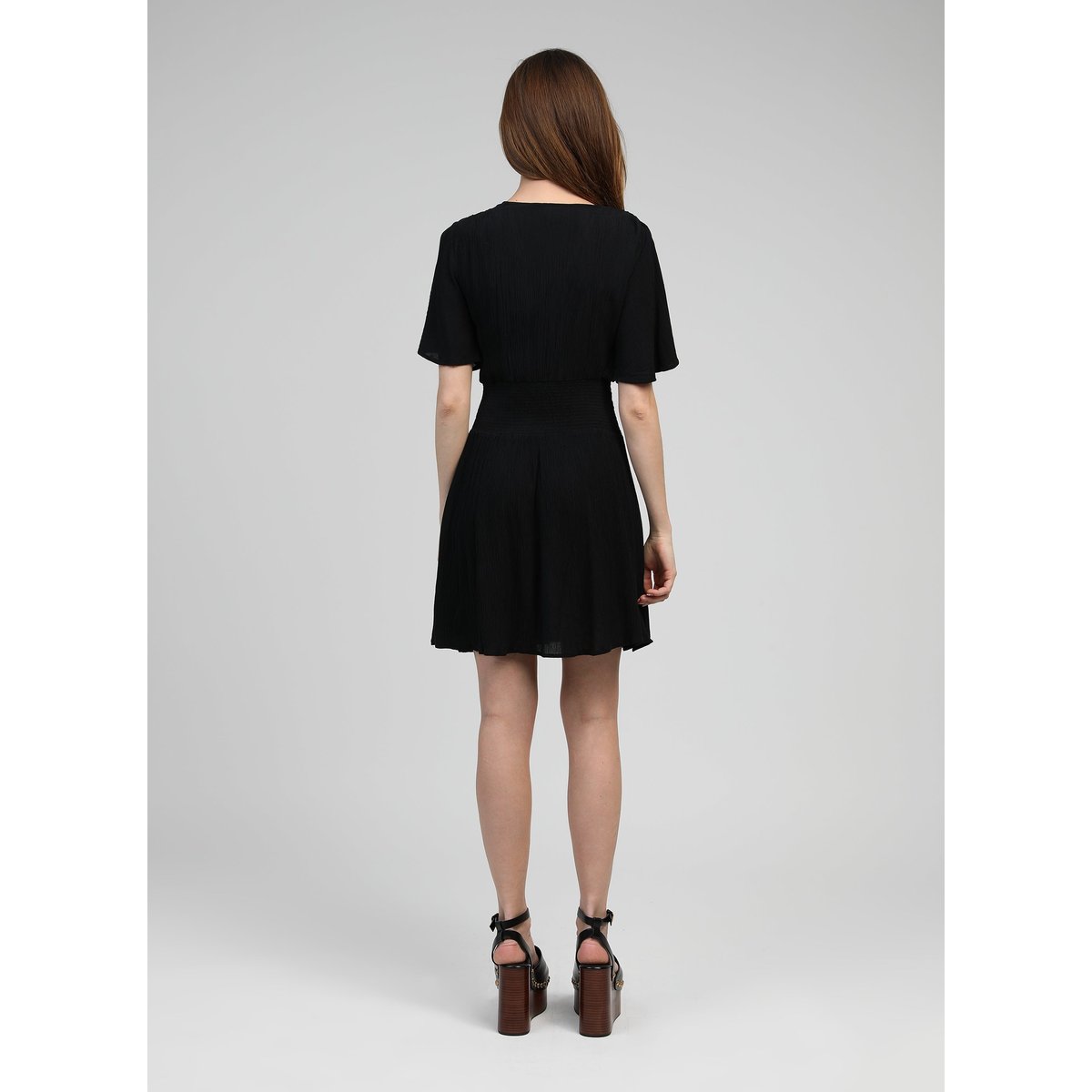 Robe Courte OFLAMY noir, AN'GE