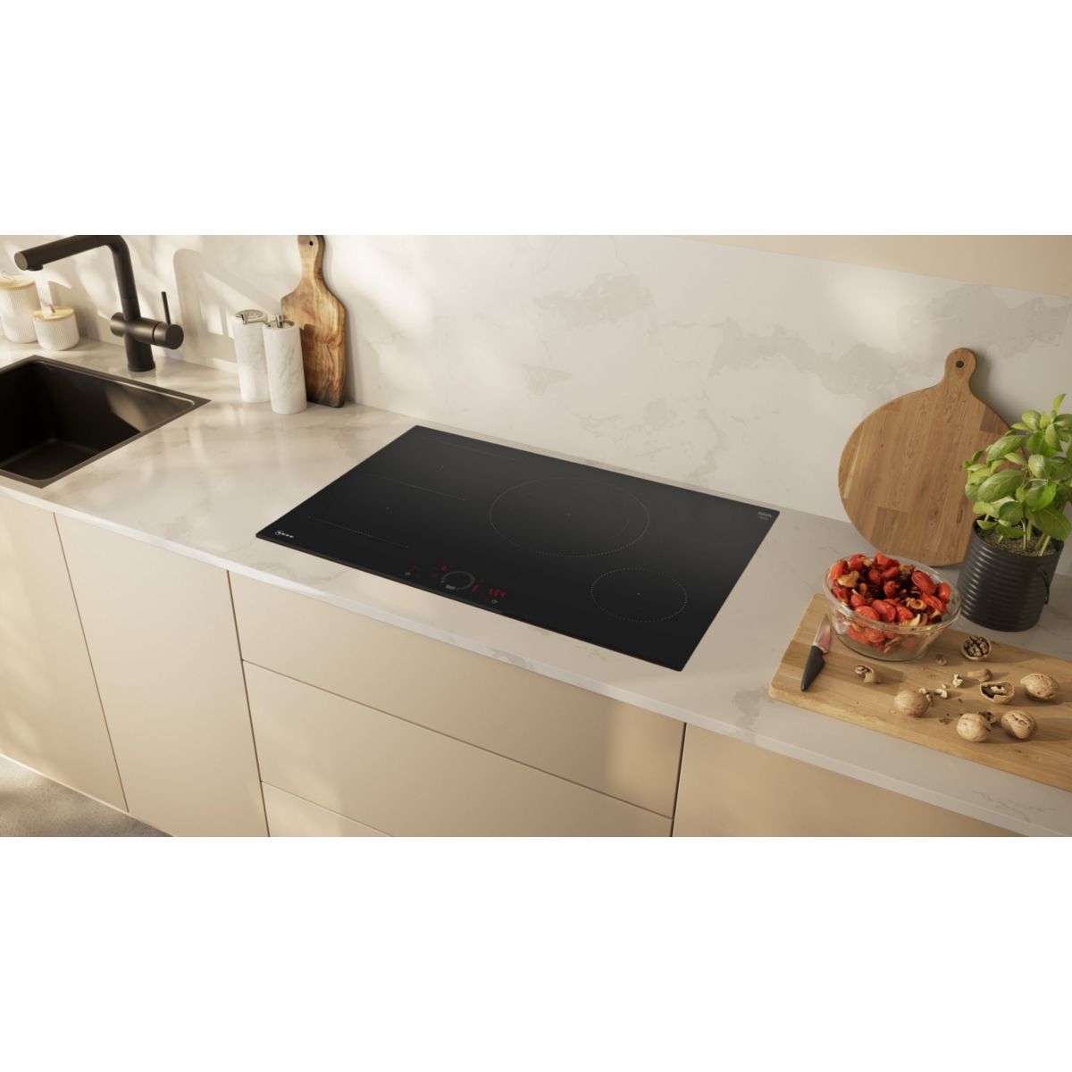 Plaque induction T58FHS1L0 noir, NEFF