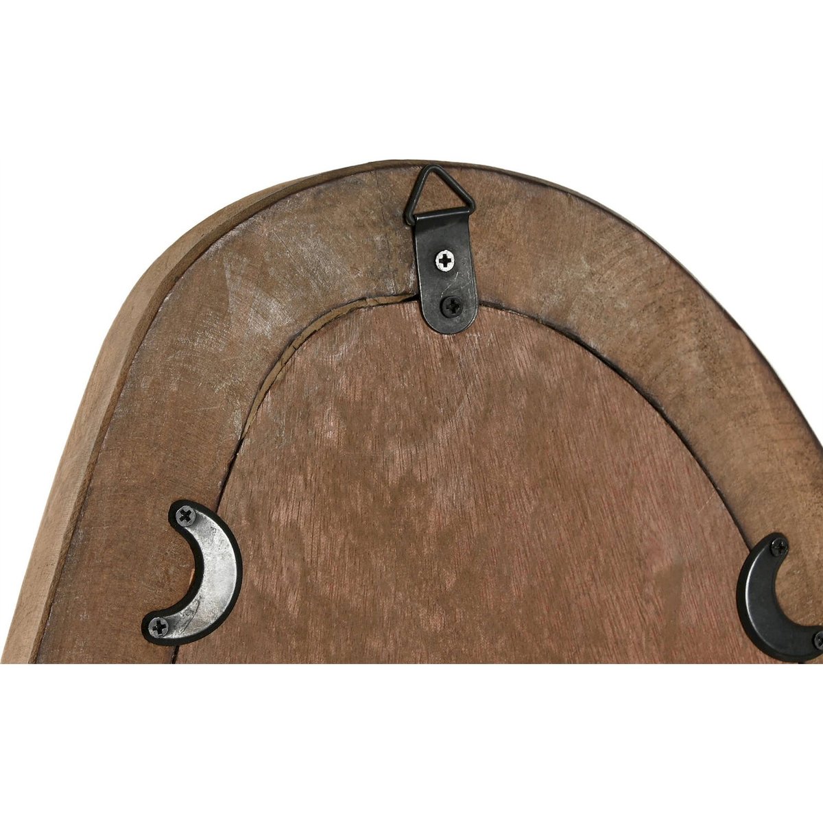 Miroir en bois forme organique, COLONIAL bois marron naturel, RECOLLECTION