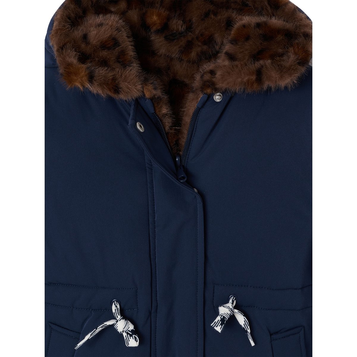 Parka réversible marine, VERTBAUDET