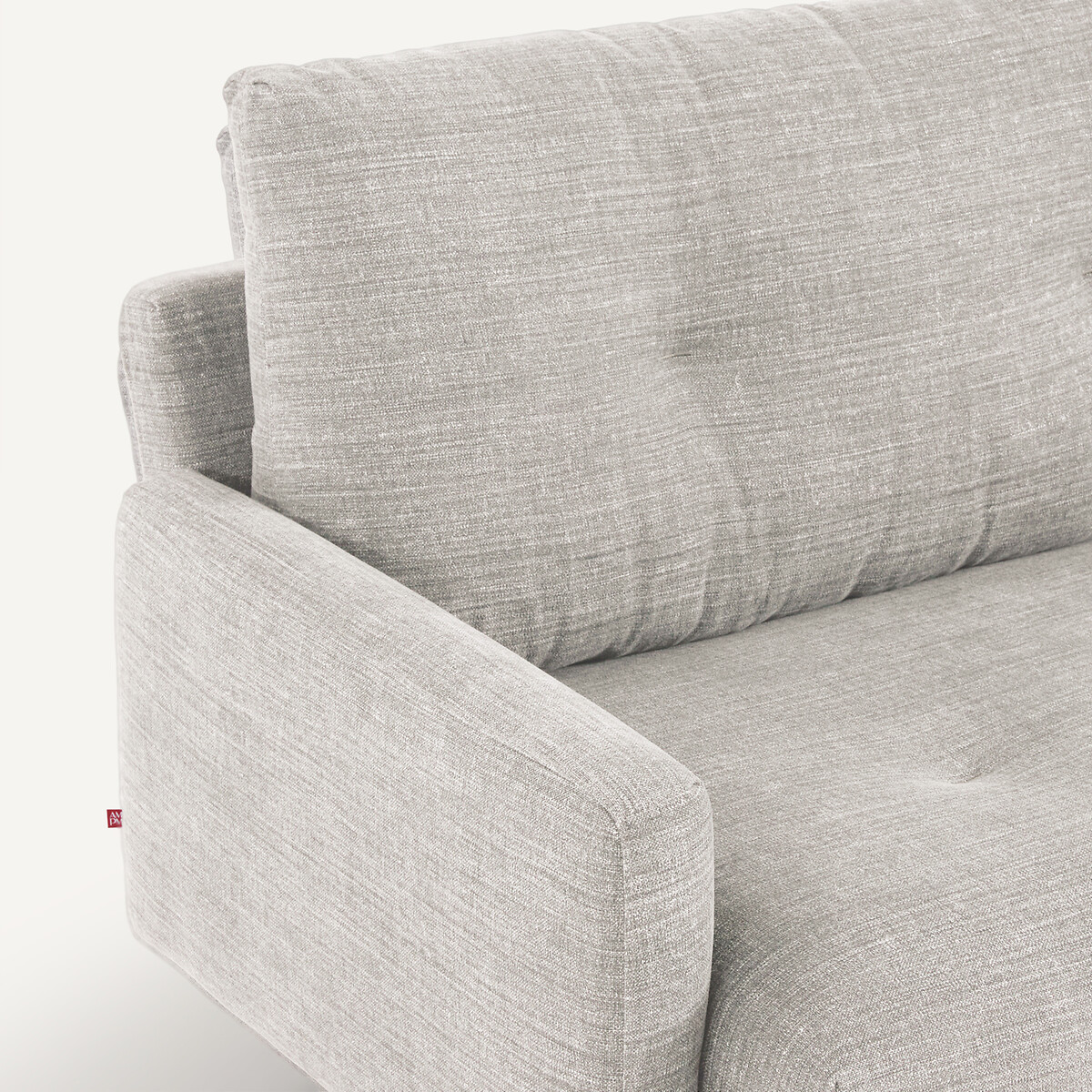 Sofa für 3 oder 4 Personen, aus Baumwolle und Leinen, DELICATO beige, AM.PM