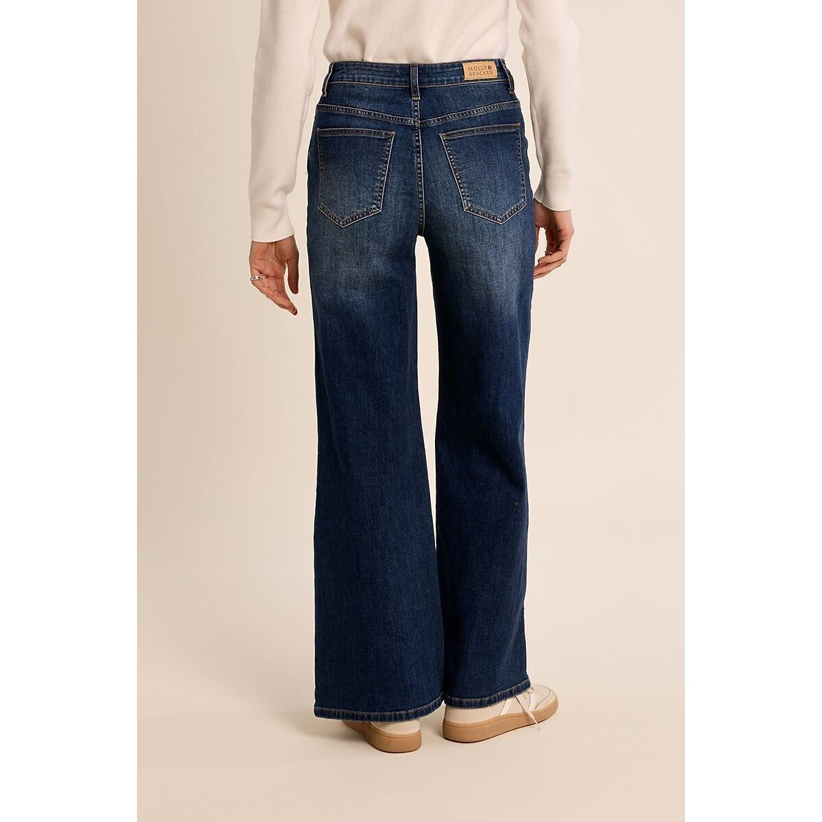 Wijde jeans brut denim, MOLLY BRACKEN