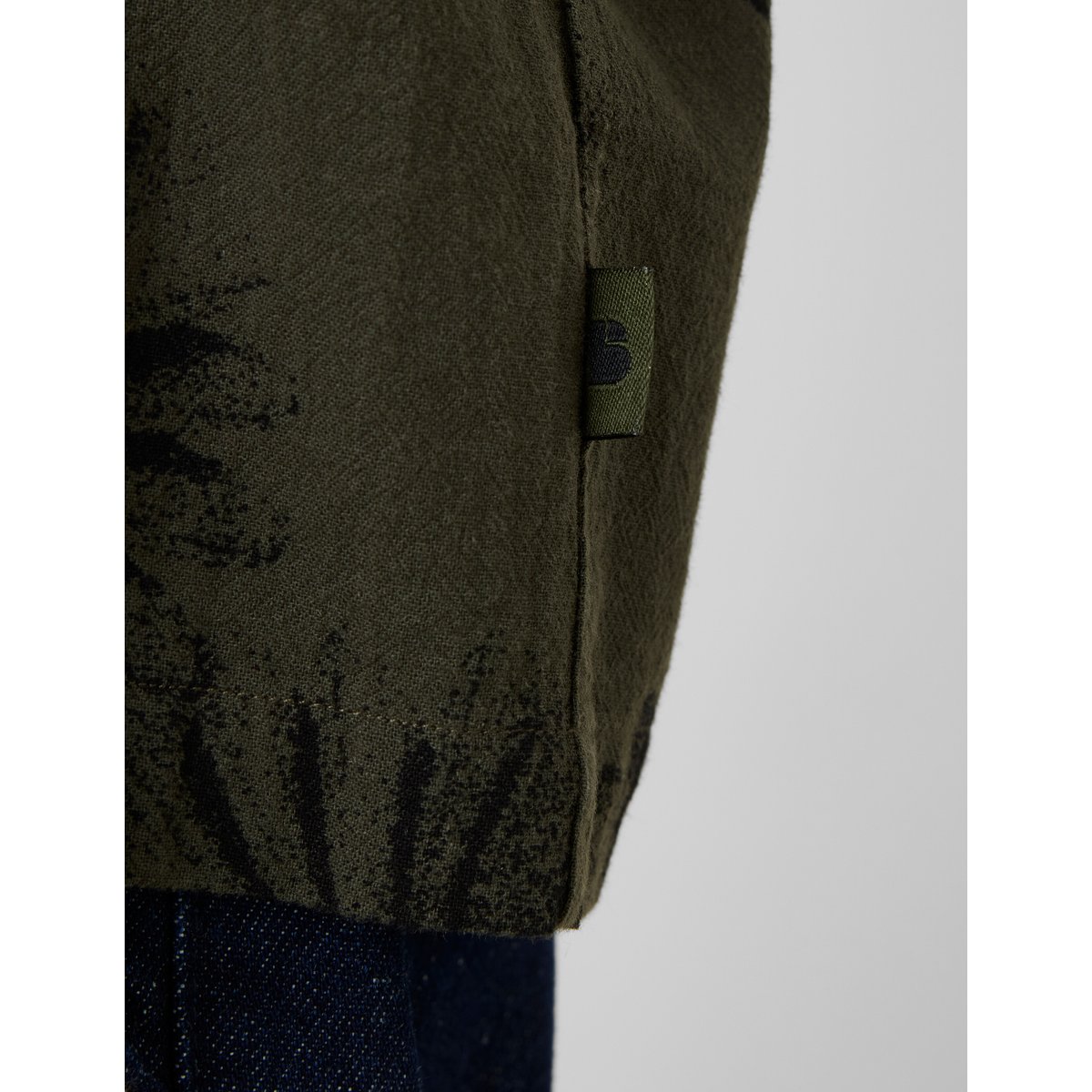 Chemise manches courtes blanc/ ecru, BZB
