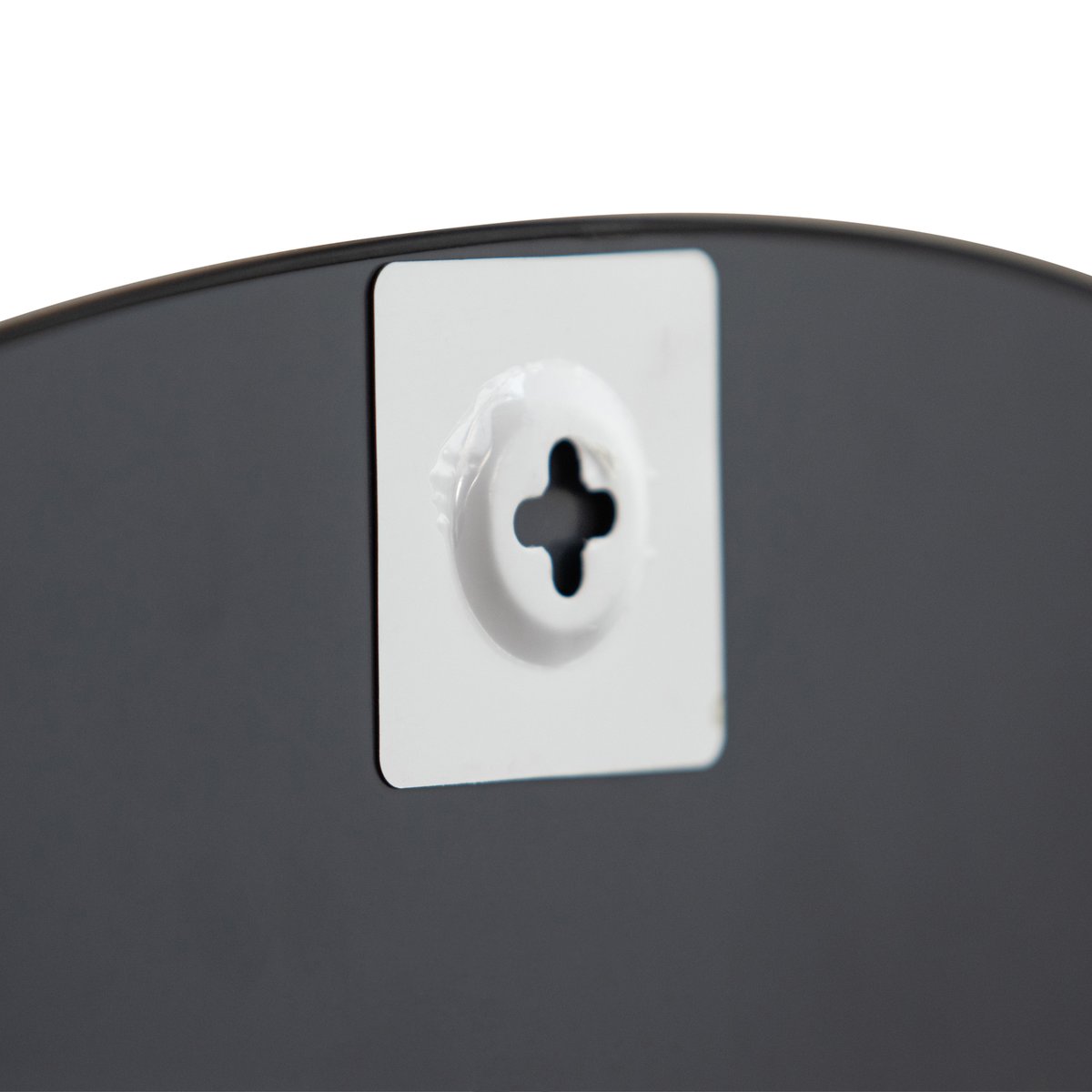 Miroir en métal PHILOU noir, WOOOD