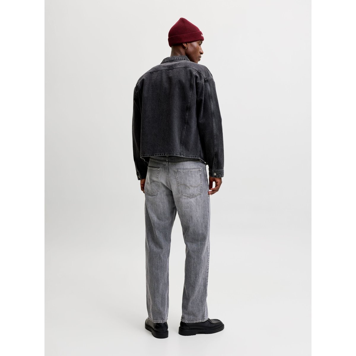 Jean Baggy Fit black denim, JACK & JONES