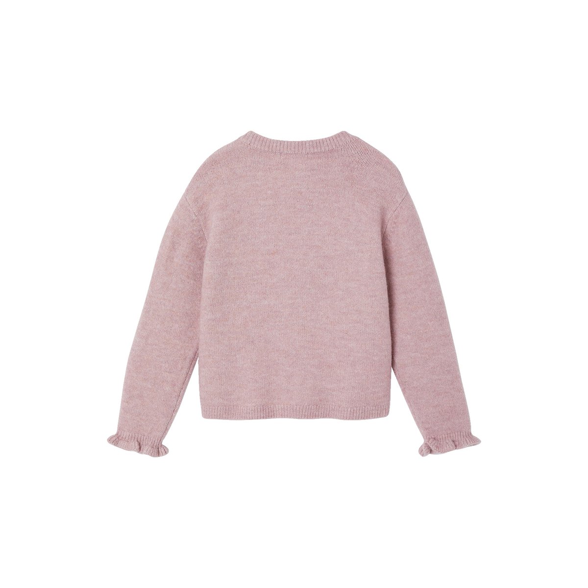 Gilet manches longues rose pâle, VERTBAUDET