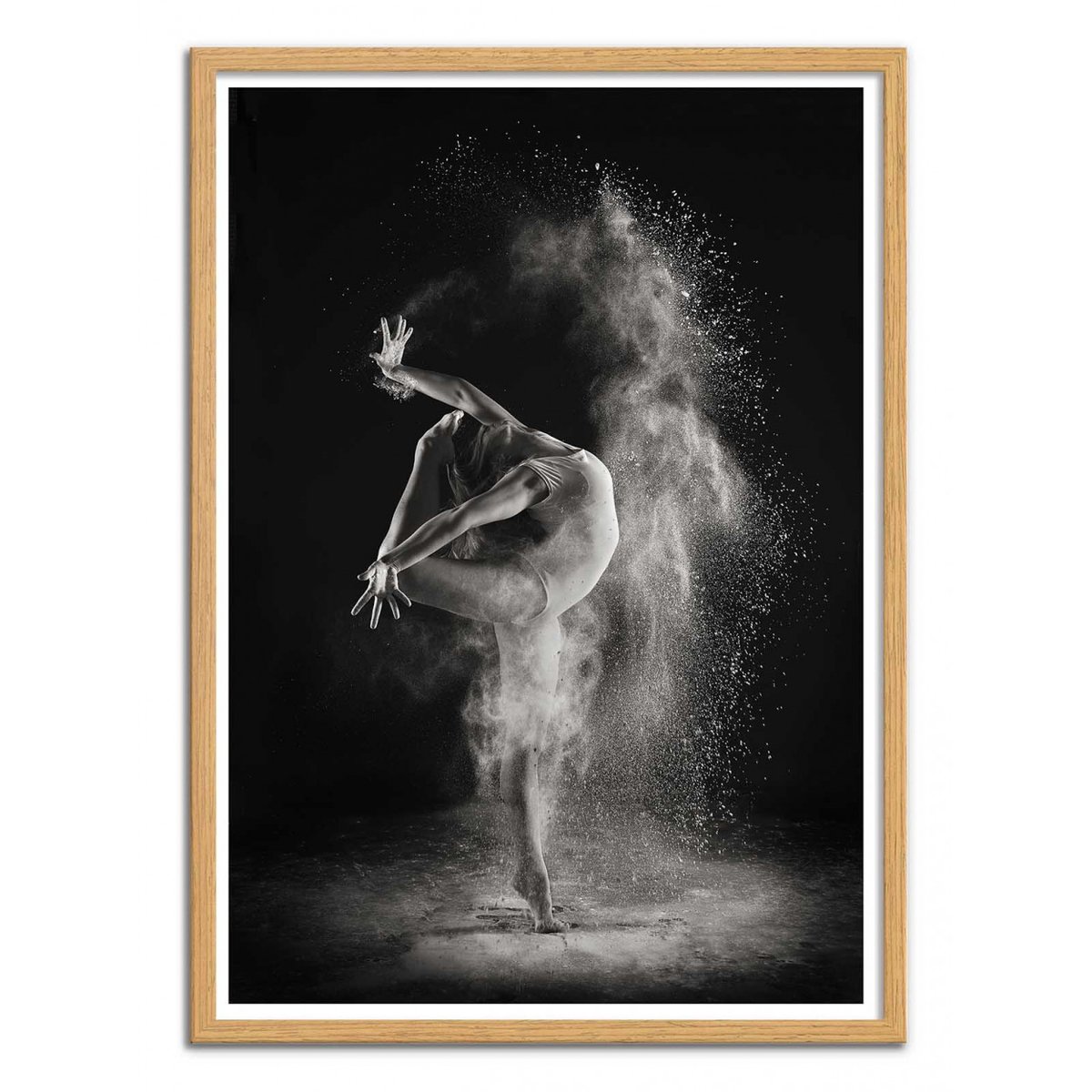 Affiche d’art et cadre noir 50 x 70 cm - In the light - Shades and Light affiche d'art, WALL EDITIONS