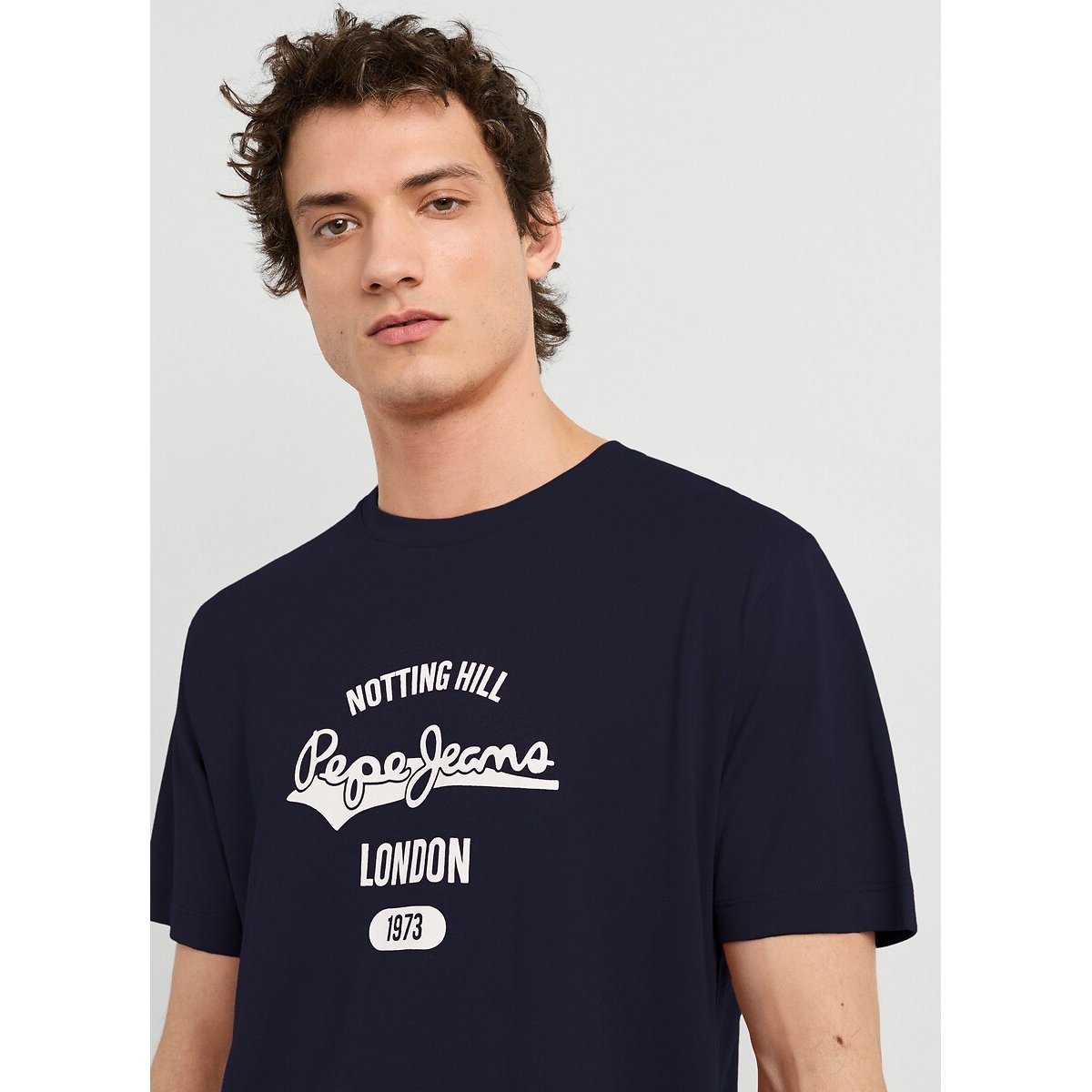Camiseta de manga corta, JIMMY azul marino, PEPE JEANS